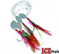 ICE fish Makrelový návazec - červený
